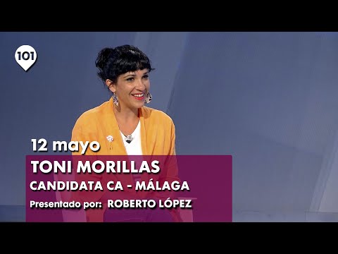 Toni Morillas, candidata a la alcaldía por CA a Málaga | 12 mayo