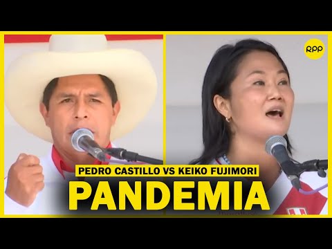 Debate en Chota: Esto proponen Pedro Castillo y Keiko Fujimori para combatir la pandemia en el Perú