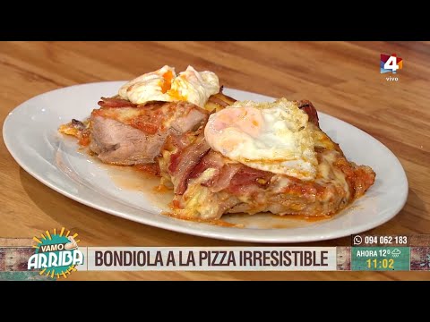 Vamo Arriba - Un plato rico y contundente: Bondiola a la pizza