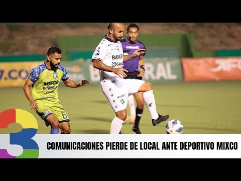 Comunicaciones pierde de local ante Deportivo Mixco