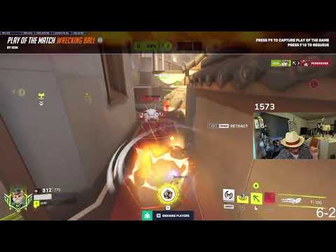 [OW2] センシ変え、頂上目指す、エイムでな