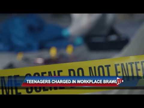 Teenagers Charged In Workplace Brawl