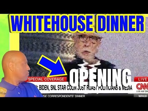 OPENING MOMENT White House Correspondents' dinner 2024 with Biden, SNL’s Colin Jost