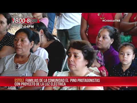 Gobierno de Nicaragua ejecuta plan de electrificación en comunidades de Estelí