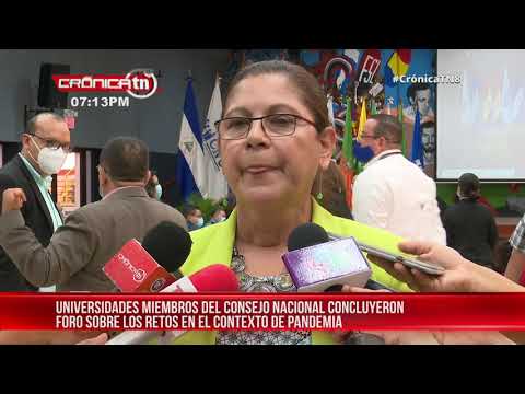 Universidades del CNU concluyen foro sobre la educación superior - Nicaragua