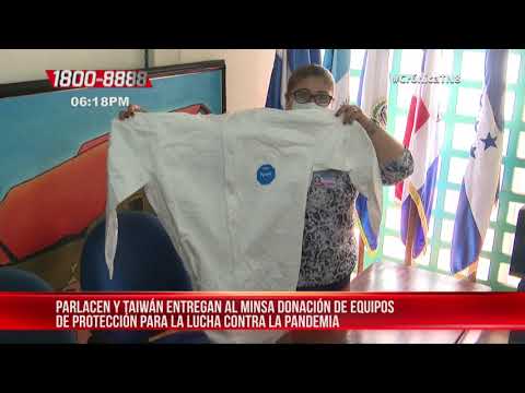 PARLACEN y Taiwán entregan donación al MINSA para prevenir pandemia - Nicaragua