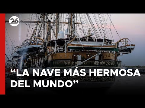 ARGENTINA | Llegó a Buenos Aires el buque en servicio más antiguo de la Marina italiana