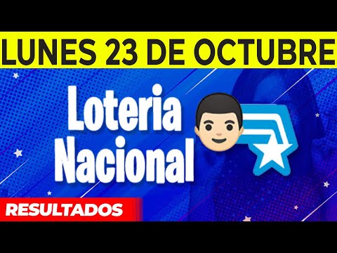 Resultados de La Loteria Nacional del Lunes 23 de Octubre del 2023