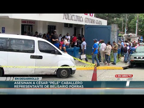 Asesinan a representante de Belisario Porras, César Pelé Caballero