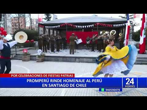 PROMPERÚ RINDE HOMENAJE AL PERÚ EN SANTIAGO DE CHILE