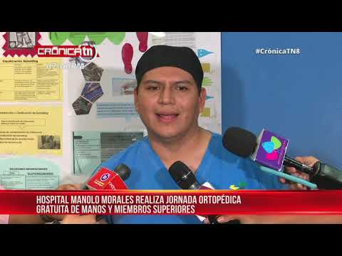 Jornada ortopédica en Nicaragua para disminuir lista de espera