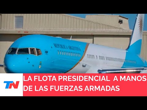 Javier Milei transferirá la flota de aviones presidenciales a las Fuerzas Armadas