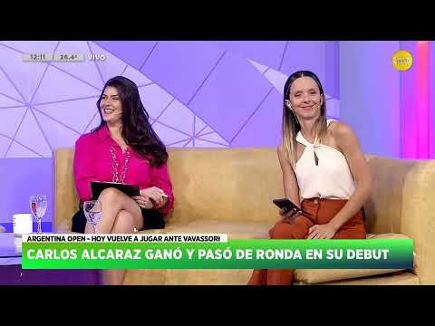 Carlos Alcaraz ganó y pasó de ronda en su debut ? HNT con Nacho Goano ? 16-02-24