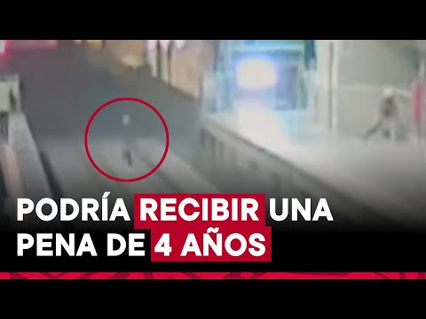 Metro de Lima: detienen a joven que invadió las vías