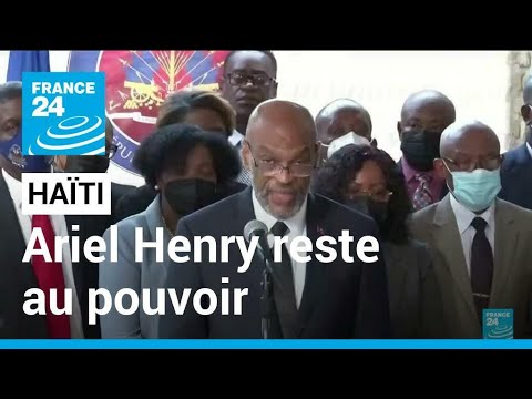 Haïti : le Premier ministre Ariel Henry reste au pouvoir face au vide juridique • FRANCE 24