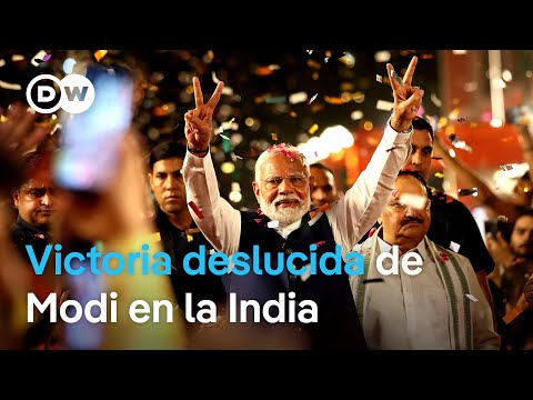 Modi gana elección en la India con menos apoyo del esperado y dependerá de sus aliados