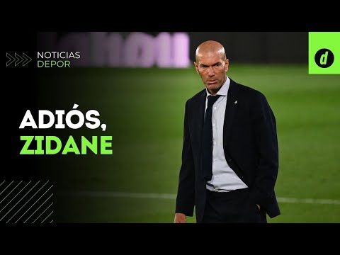 Es oficial: Zinedine Zidane dejó de ser entrenador del Real Madrid