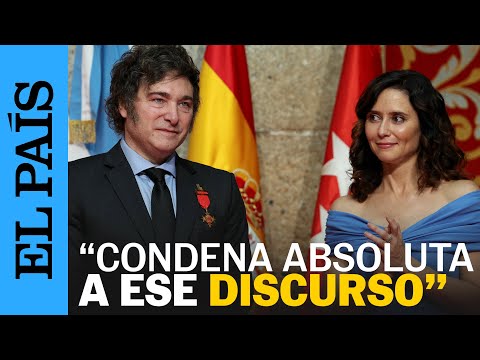 MILEI | El Gobierno critica su cita con Ayuso y ella responde: No le he visto insultar a España