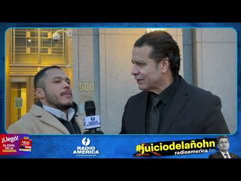 Hondureño expectante sobre el juicio del expresidente Juan Orlando Hernández