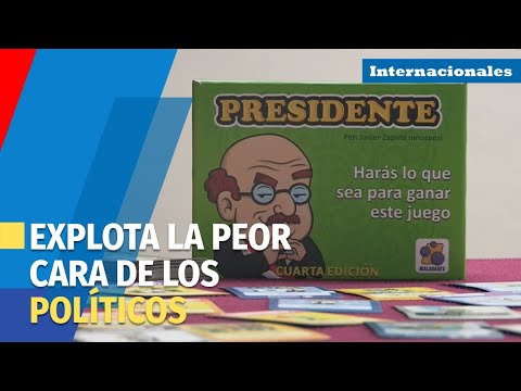 'Presidente' el popular juego de mesa que explota la peor cara de los políticos peruanos en campaña