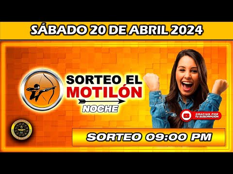 Resultado de EL MOTILON NOCHE del SÁBADO 20 de Abril del 2024 #chance #motilonnoche