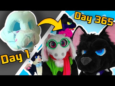 I spent 1 YEAR MAKING FURSUITS!