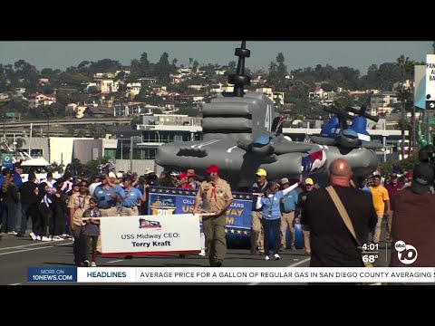 San Diego Veterans Parade honors veterans