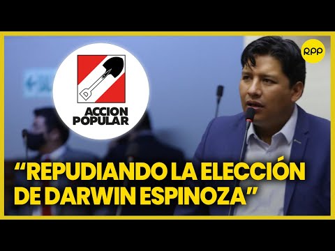 Ilich López afirmo que no volvería a Acción Popular así Darwin Espinoza deje de ser vocero