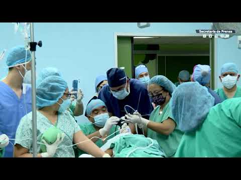 Gobierno inicia jornada de cirugías a niños con problemas en tráquea, oído y nariz en hospital Bloom