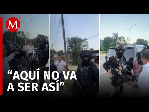 Conflicto entre el alcalde de San Luis Potosí y agentes estatales