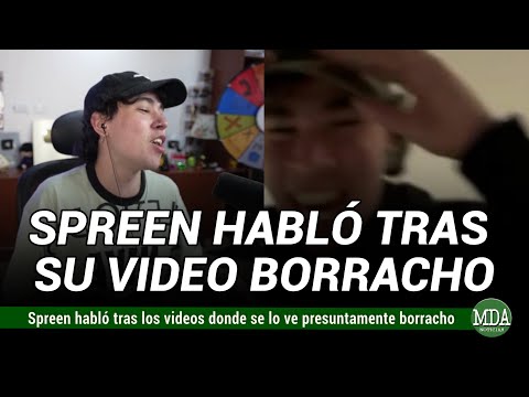 SPREEN HABLÓ tras el VIDEO donde se lo ve BORRACHO