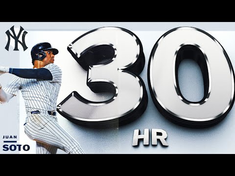 30 HR for Juan Soto! Yankees slugger hits 30+ for 3rd time in his career!