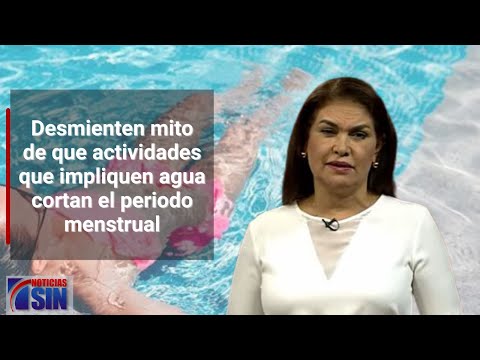 Desmienten mito de que actividades que impliquen agua cortan el periodo menstrual