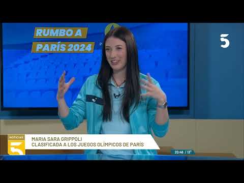 María Sara Grippoli, taekwondista clasificada a los Juegos Olímpicos por primera vez para Uruguay