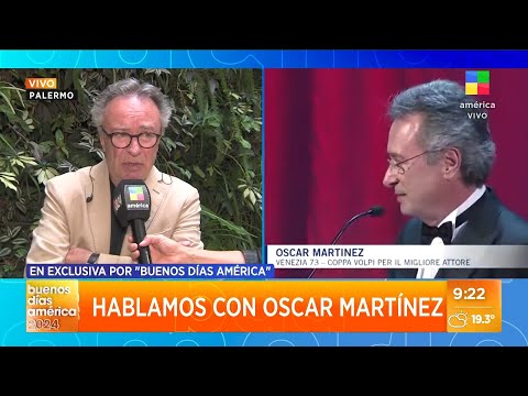 Oscar Martínez en #BDA: Me fui hace tres años y medio del país