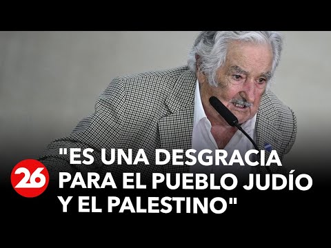 Mujica: Es una desgracia para el pueblo judío y para el pueblo palestino