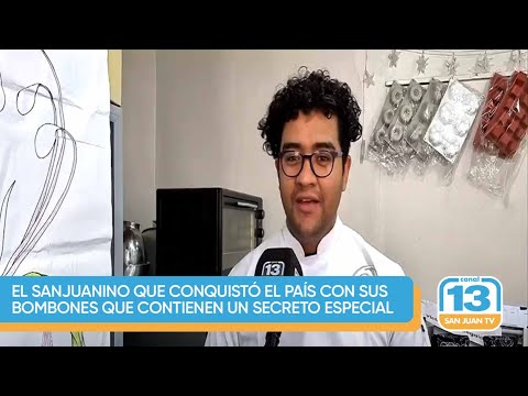 El sanjuanino que conquistó el país con sus bombones que contienen un secreto especial