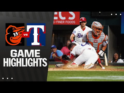 Orioles vs. Rangers Game Highlights (6/30/25) | MLB Highlights