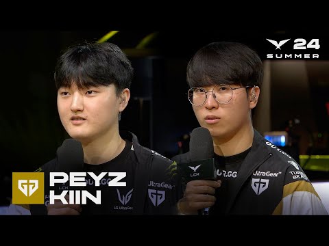 Peyz, Kiin 인터뷰 | GEN vs. DK | 07.20 | 2024 LCK 서머 스플릿