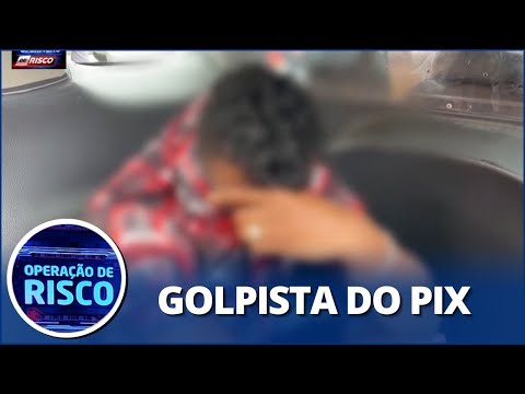 Homem chora ao saber que será preso por aplicar golpe do Pix