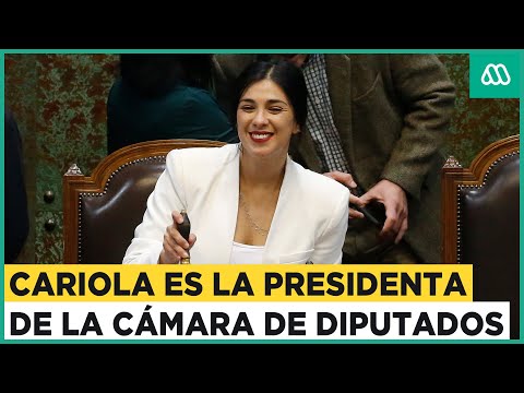 El momento en que Karol Cariola fue elegida presidenta de la Cámara de Diputados