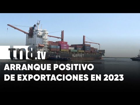 Despegan con fuerte crecimiento las exportaciones de Nicaragua en enero 2023