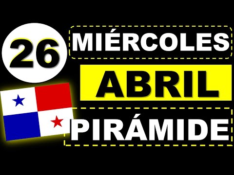 Pirámide de la Lotería de Panamá para el Miércoles 26 Abril 2023 Decenas Suerte Para Sorteo de Hoy