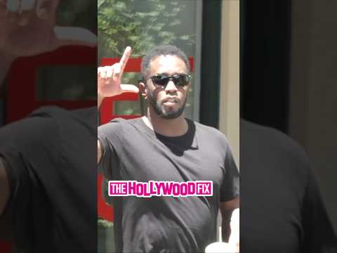 Diddy Prepares For His Next Baby Oil Freak Off Party With A Trip To Hot Pilates Class In WeHo, CA