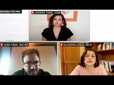 Aqui? Se Debate, candidatos a la CC | Alejandra Zúñiga, Juan Ossa y Javiera Toro