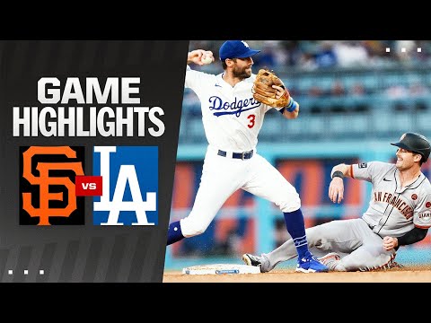 Giants vs. Dodgers Game Highlights (7/24/24) | MLB Highlights