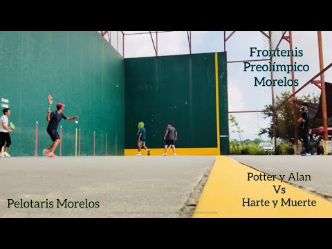 Frontenis Preolímpico -Potter y Alan VS Harry y Alan - Recinto Ferial, Cuernavaca, Morelos