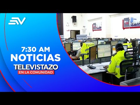 El ECU 911 asumió la recepción de llamadas de emergencia en Guayaquil | Televistazo | Ecuavisa