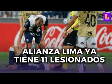 Alianza Lima y su once de lesionados. Sigue la polémica por arbitraje del Cristal vs. Municipal