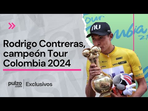 Rodrigo Contreras, el campeón del Tour Colombia 2024 | Pulzo